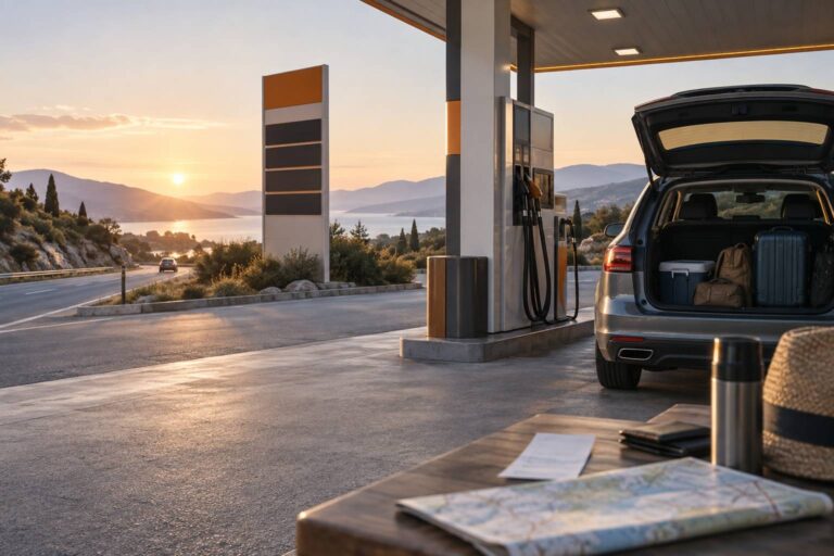 Carburant et vacances : l&rsquo;écart de prix entre juillet et janvier