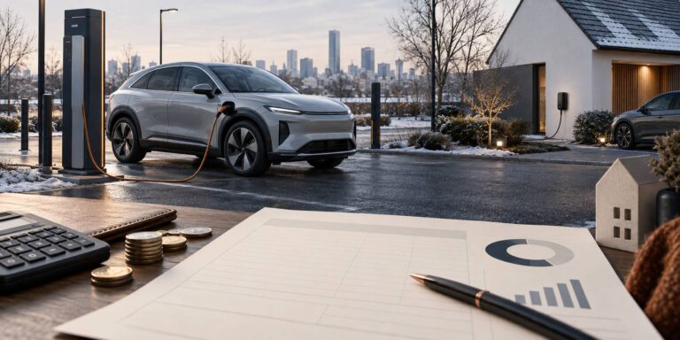 Recharge électrique : prix du kWh en borne publique et à domicile